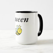 Königin-Bienen-Tassen Tasse (VorderseiteRechts)