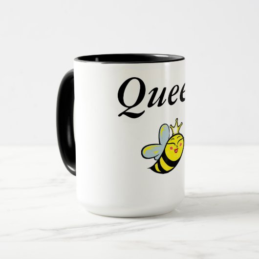 Königin-Bienen-Tassen Tasse (Vorderseite Links)