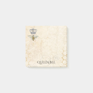 Königin-Bienenwabe-Hive Post-it Klebezettel