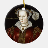 Königin Catherine Parr Keramik Ornament (Vorne)