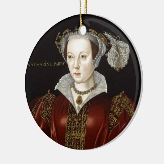 Königin Catherine Parr Keramik Ornament (Links)