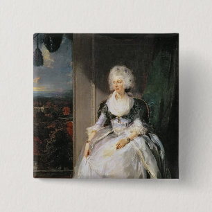 Königin Charlotte, 1789-90, Ehefrau von George II Button