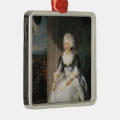 Königin Charlotte, 1789-90, Ehefrau von George III Silbernes Ornament (Rechts)
