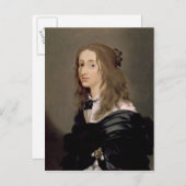 Königin Christina von Schweden 1652 Postkarte (Vorne/Hinten)