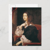 Königin Christina von Schweden Postkarte (Vorne/Hinten)