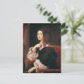 Königin Christina von Schweden Postkarte (Stehend Vorderseite)