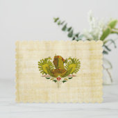 Königin Cleopatra Einladung (Stehend Vorderseite)