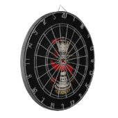 Königin Dartscheibe (Vorderseite Links)