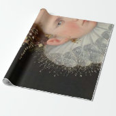 Königin Decoupage Poster Geschenkpapier (Ungerollt)
