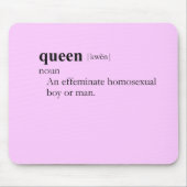 KÖNIGIN (Definition) Mousepad (Vorne)