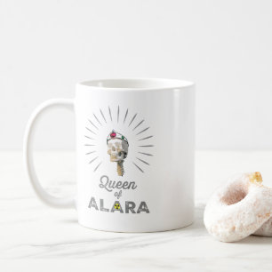 Königin der ALARA-Radiologie-Technologin Kaffeetasse