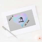 Königin der Bam Rectangle Gymnastics Sticker (Umschlag)