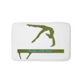 Königin der Beam Gymnastics Bath Mat Badematte (Vorderseite)
