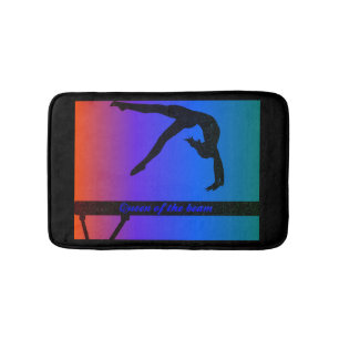 Königin der Beam Gymnastics Bath Mat Badematte