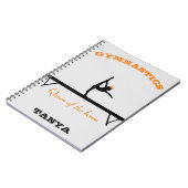 Königin der Beam Gymnastics Crown Notizblock (Linke Seite)