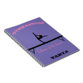 Königin der Beam Gymnastics Crown Notizblock (Rechte Seite)