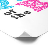 Königin der Beam Gymnastik von Golly Girls Poster (Ecke)