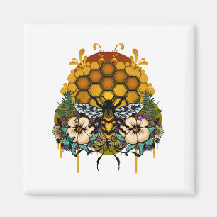 Königin der Bienen Magnet