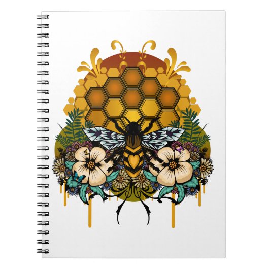Königin der Bienen Notizblock (Vorderseite)