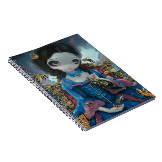 "Königin der Bienen" Notizbuch Notizblock (Rechte Seite)