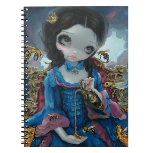 "Königin der Bienen" Notizbuch Notizblock (Vorderseite)