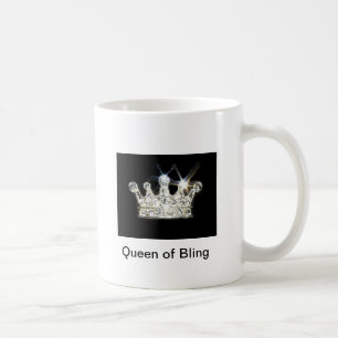 Königin der Bling Kaffee-Tasse Kaffeetasse
