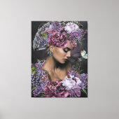 Königin der Blume Leinwanddruck (Vorderseite)