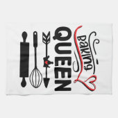 Königin der Bread Kitchen Geschirrtuch (Horizontal)