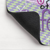 Königin der Cafeteria - Mittags Lady Mousepad (Ecke)