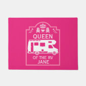 Königin der Camper RV Fußmatte (Vorderseite)
