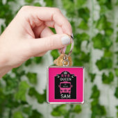 Königin der Camper RV Schlüsselanhänger (Hand)