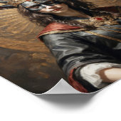 Königin der Dämonenziegen (Nachfolger) mit Gesicht Poster (Ecke)