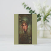 Königin der Diamanten Postkarte (Stehend Vorderseite)