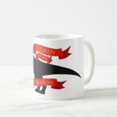 Königin der Dinosaurier Kaffeetasse (VorderseiteRechts)