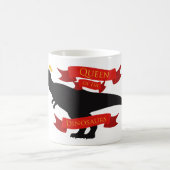 Königin der Dinosaurier Kaffeetasse (Mittel)