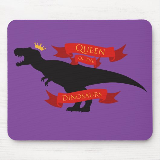 Königin der Dinosaurier Mousepad (Vorne)