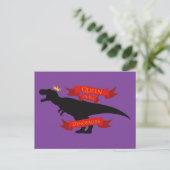 Königin der Dinosaurier Postkarte (Stehend Vorderseite)