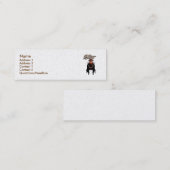 Königin der Drama-Montage Mini Visitenkarte (Vorne/Hinten)