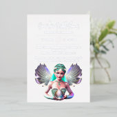 Königin der Echt-Märchenmärchen Folieneinladung (Stehend vorne)