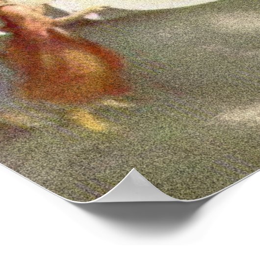 Königin der Engel Poster (Ecke)