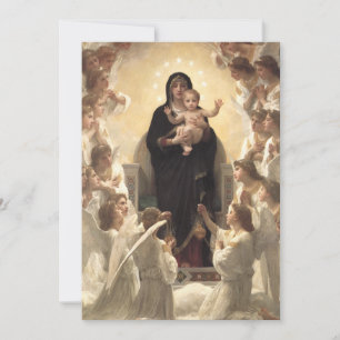 Königin der Engel Regina Angelorum von Bouguereau