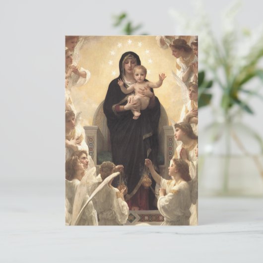 Königin der Engel Regina Angelorum von Bouguereau (Stehend Vorderseite)