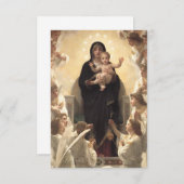 Königin der Engel Regina Angelorum von Bouguereau (Vorne/Hinten)