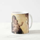 Königin der Engel Regina Angelorum von Bouguereau Kaffeetasse (VorderseiteRechts)