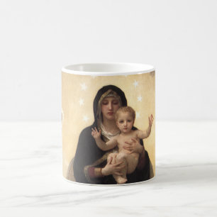 Königin der Engel Regina Angelorum von Bouguereau Kaffeetasse