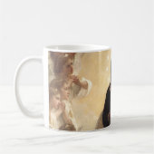 Königin der Engel Regina Angelorum von Bouguereau Kaffeetasse (Links)