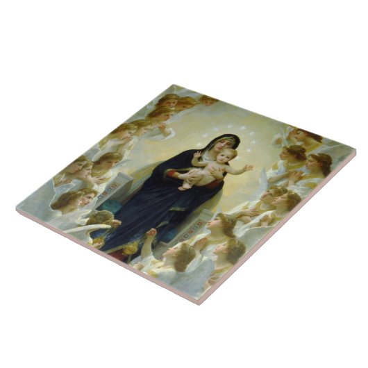 Königin der Engel (von Bouguereau) Fliese (Seite)