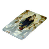 Königin der Engel (von Bouguereau) Magnet (Linke Seite)