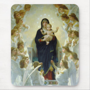 Königin der Engel (von Bouguereau) Mousepad