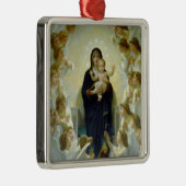 Königin der Engel (von Bouguereau) Ornament Aus Metall (Rechts)